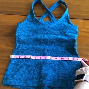Beyond yoga xs blue space dye tank
